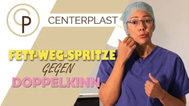 doppelkinn entfernen mit fett-weg-spritze